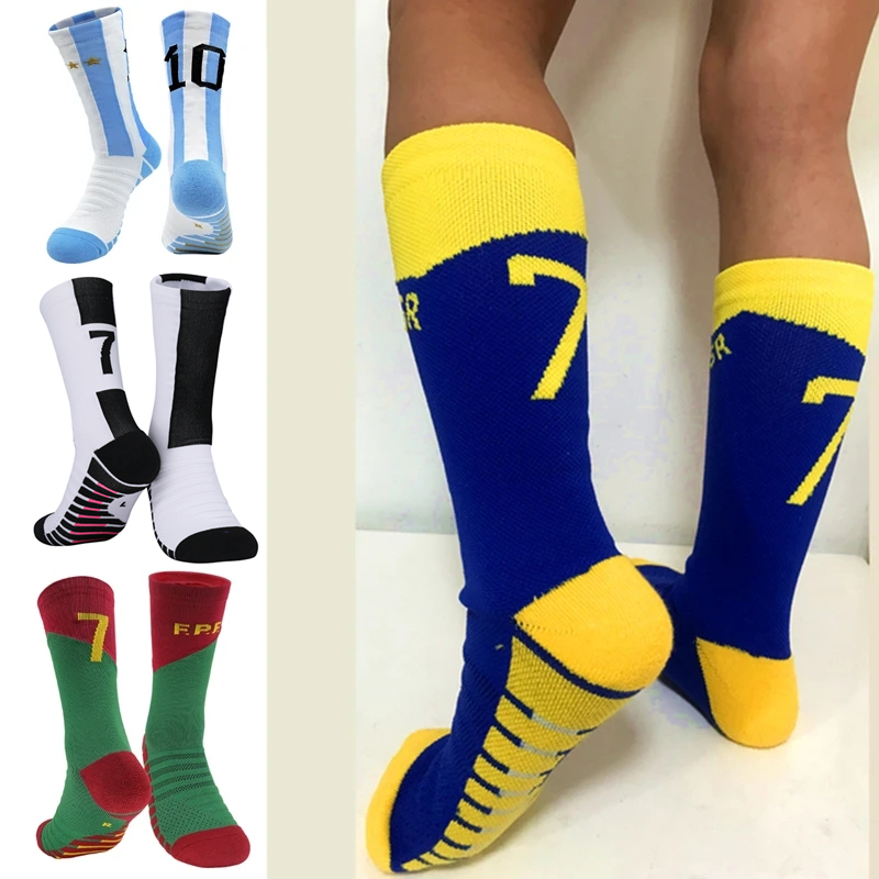Outdoor Sport For Kids - Number Kids Soccer Socks 10# Star