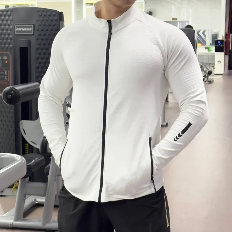 Men's Gym Tights Jacket Runnin - đánh giá và giá Outdoor Sport Jacket Men