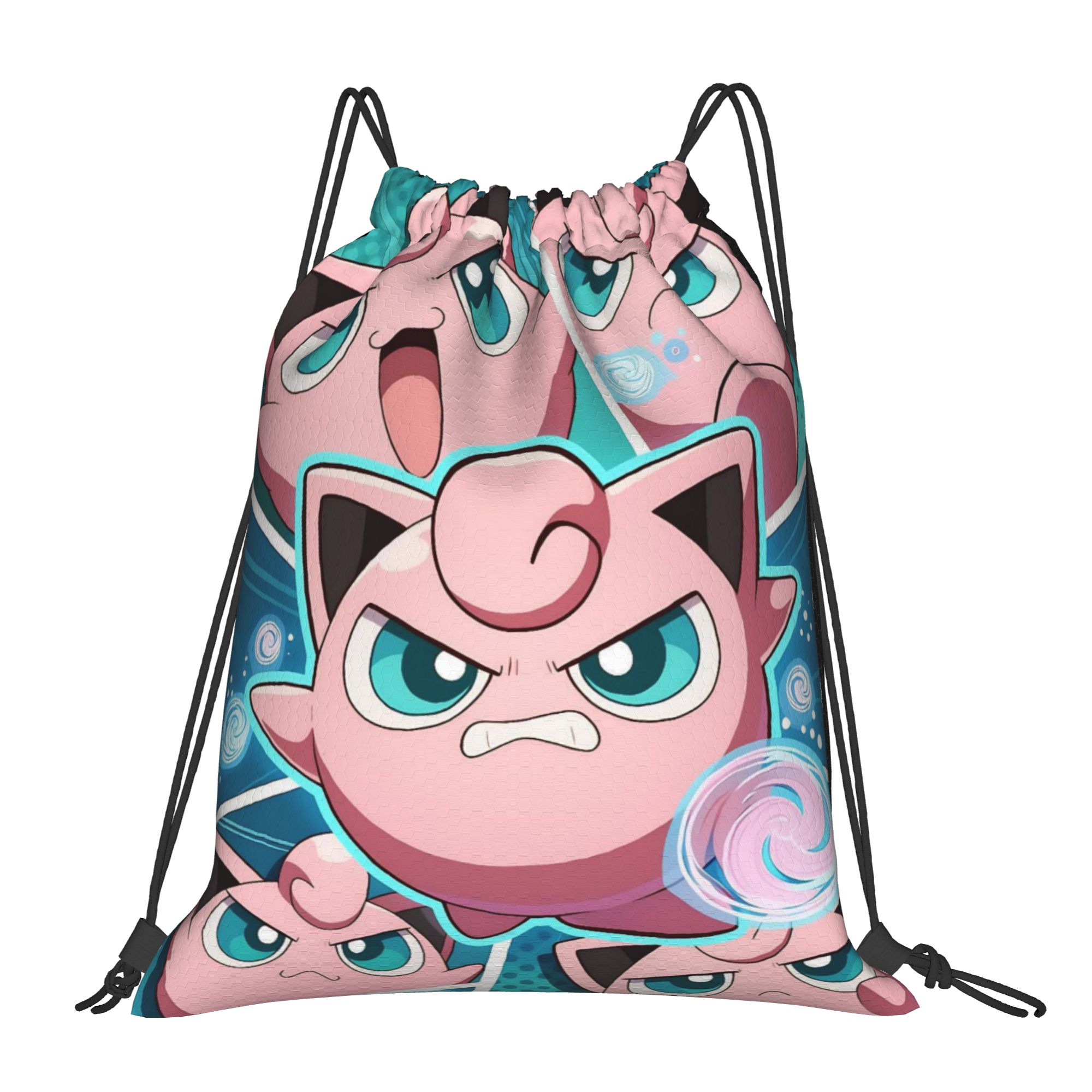 Jigglypuffs Pink Kawaii Drawst - đánh giá và giá Outdoor Sport Backpack