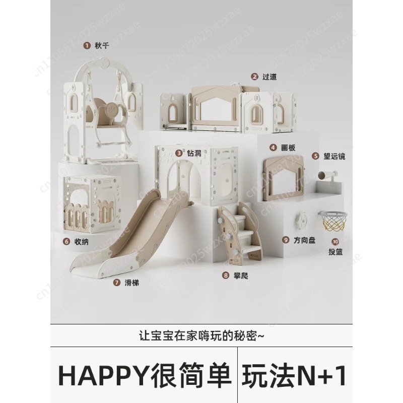 8 in 1 children's slide indoor - đánh giá và giá Outdoor Sport Games