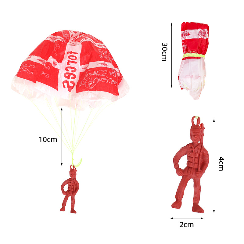 10pcs Plastic Ejecting Parachu - đánh giá và giá Outdoor Sport For Kids
