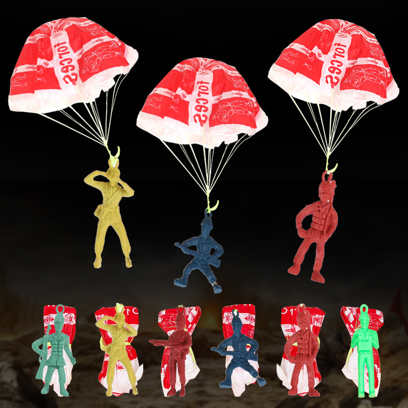 10pcs Plastic Ejecting Parachu - đánh giá và giá Outdoor Sport For Kids