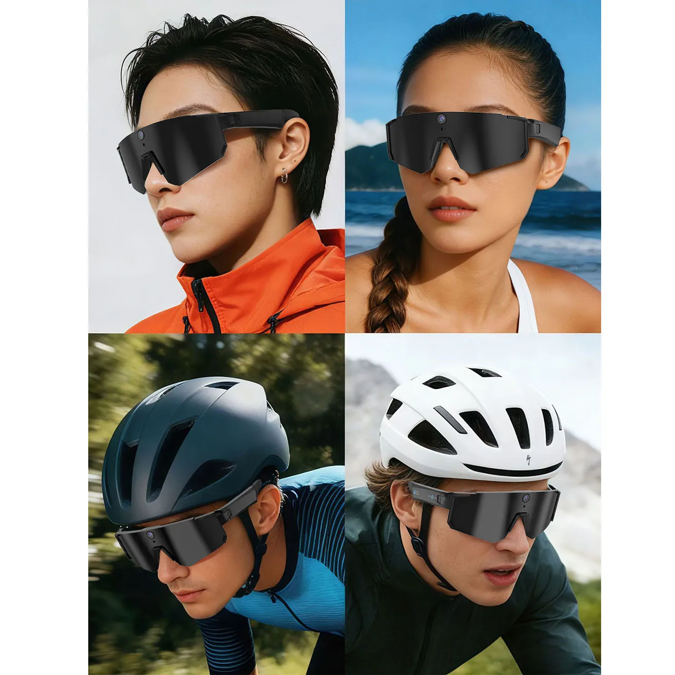 800W AI Smart Camera Glasses 1 - đánh giá và giá Outdoor Sport Camera